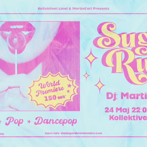 Premiär för nya klubbkonceptet Sugar Rush