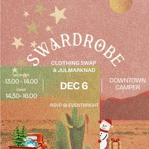 Swardrobe Clothing Swap & Julmarknad
