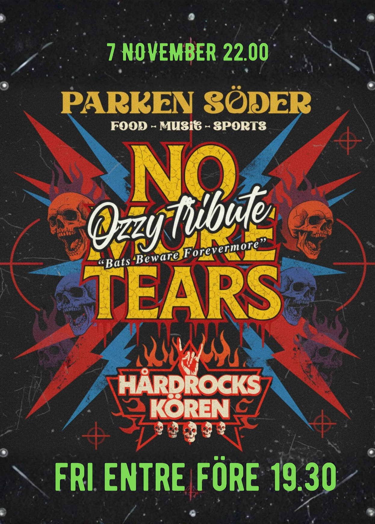 Ozzy Tribute på Parken Söder