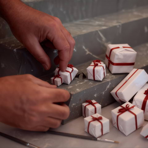 Premiär för årets julskyltning på NK