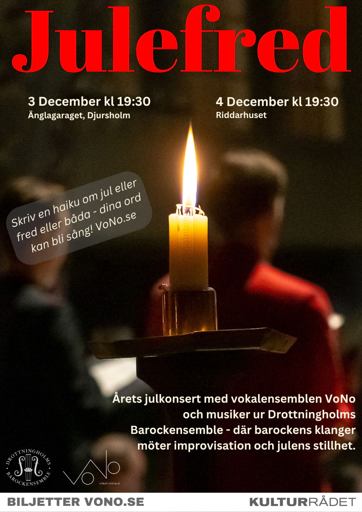 Julefred: En stämningsfull julkonsert