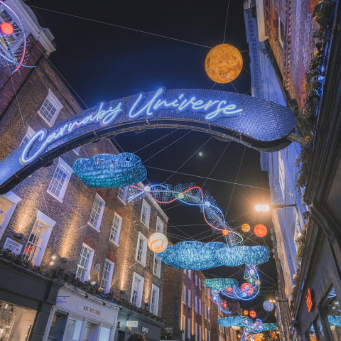 Carnaby Street confirms switch-on date for its 2025 Christmas lights