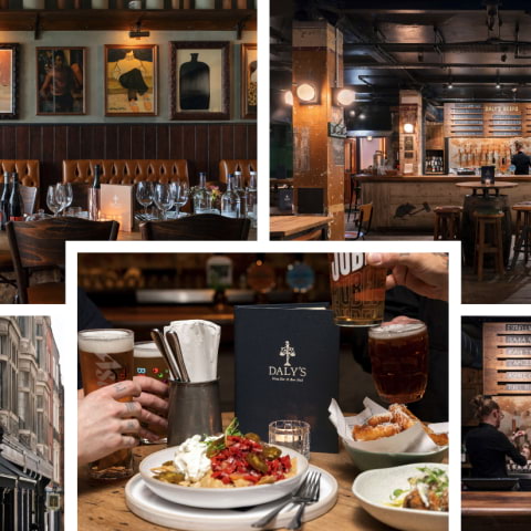 Daly's returns to The Strand with wine upstairs and pints downstairs