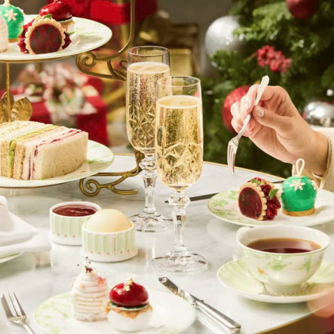 The Royal Lancaster's afternoon tea gets a delightful festive makeover