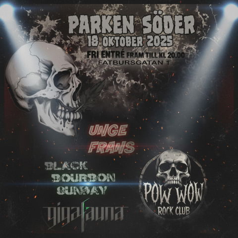 Pow Wow Rock Club på Parken Söder
