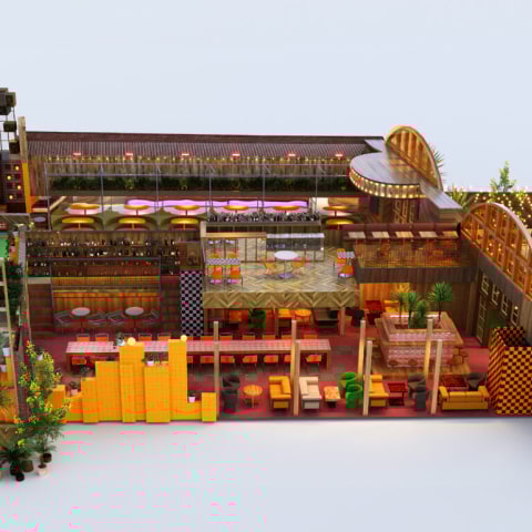 A big new entertainment hotspot is opening beneath Salford Central Station