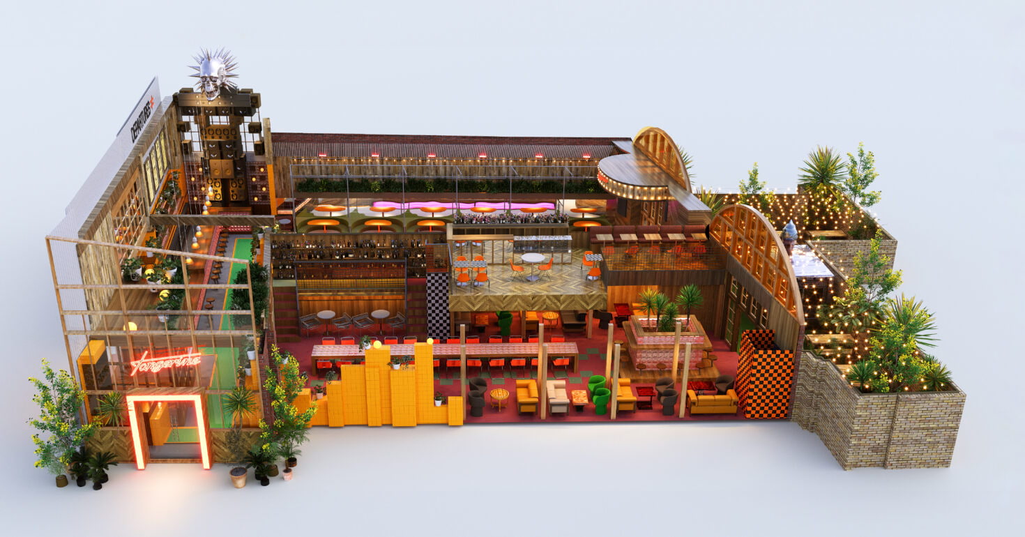 A big new entertainment hotspot is opening beneath Salford Central Station