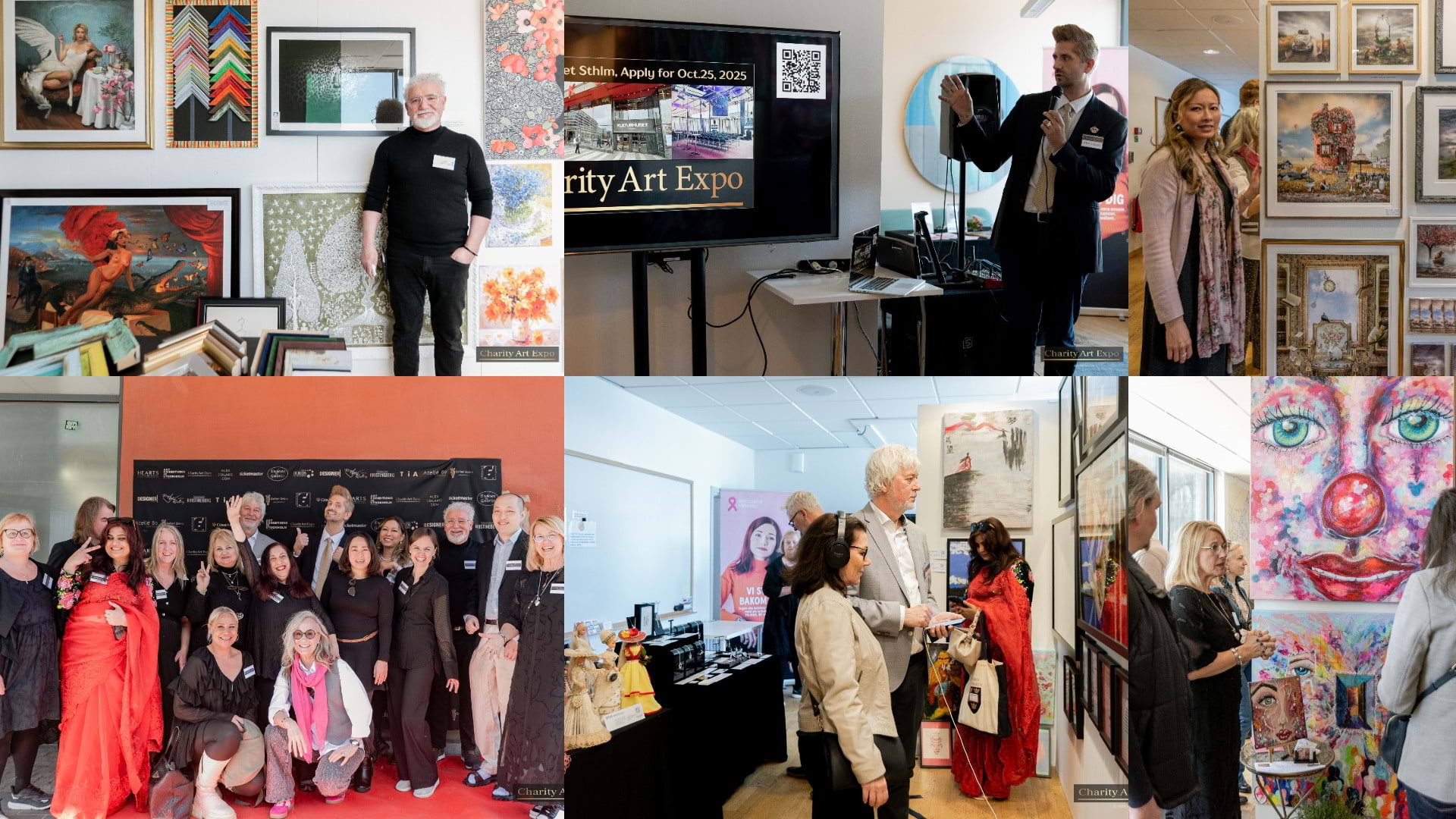 Stockholm Art Market Charity Art Expo no.5