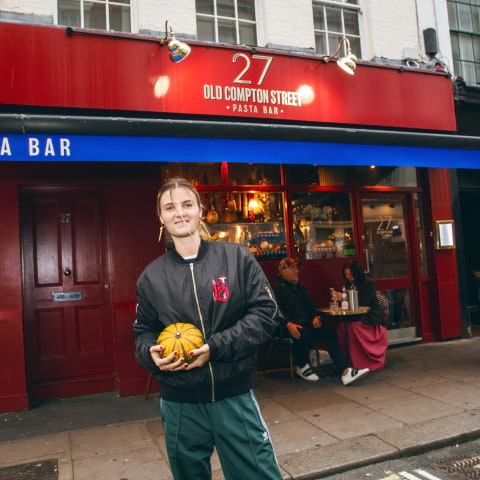 You can swap your leftover Halloween pumpkin for pasta at 27 Old Compton Street