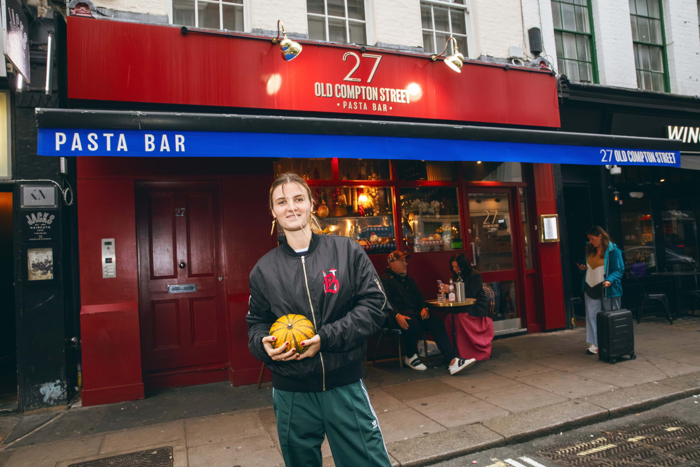You can swap your leftover Halloween pumpkin for pasta at 27 Old Compton Street
