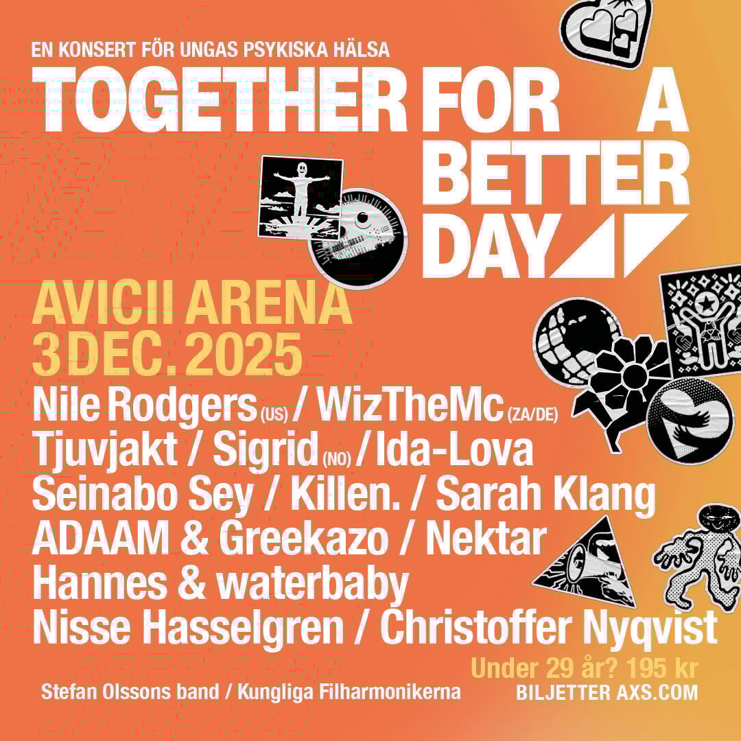 Together For A Better Day återvänder med stora namn på scenen