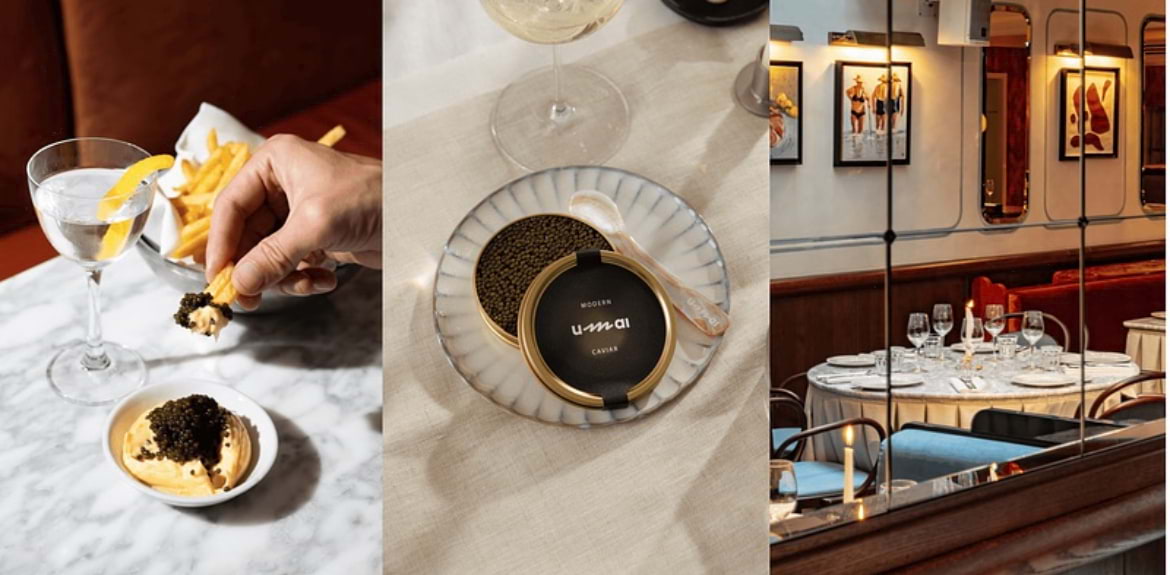 This bougie Covent Garden collab is putting caviar on your chips