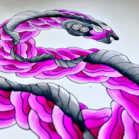 Queer Konst på StaDemonia Tattoo Stockholm