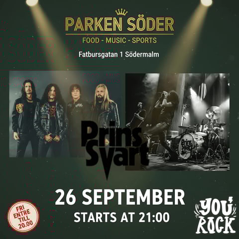 Prins Svart kommer till Parken Söder