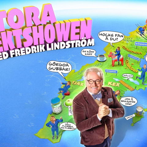 Fredrik Lindströms Stora Dialektshowen återvänder till Göteborg