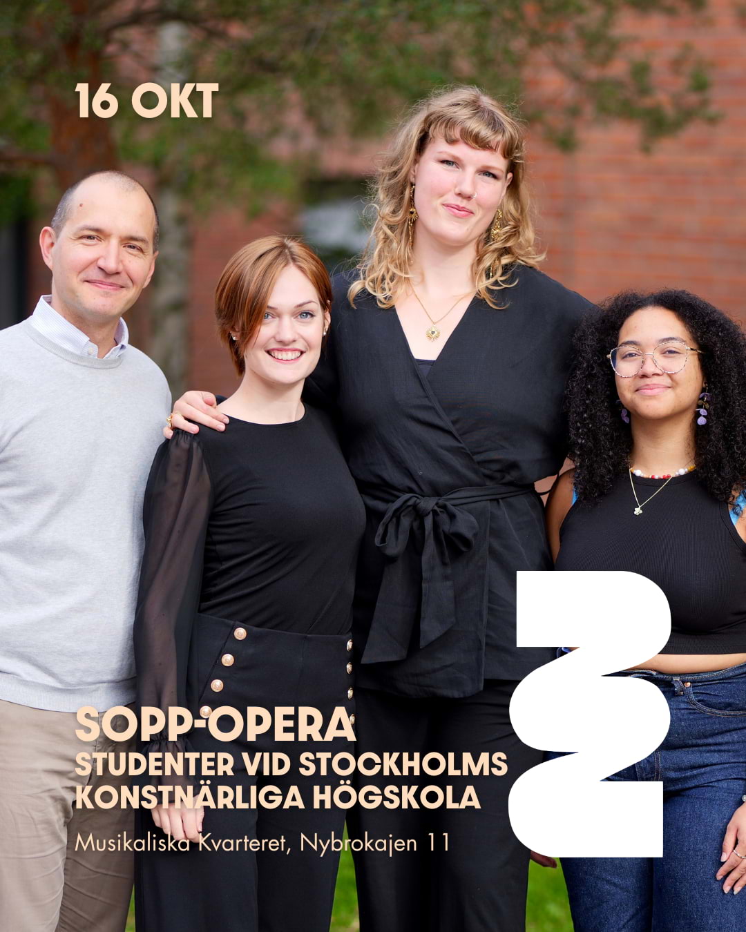 Sopp-opera med operastudenter från Stockholms Konstnärliga Högskola