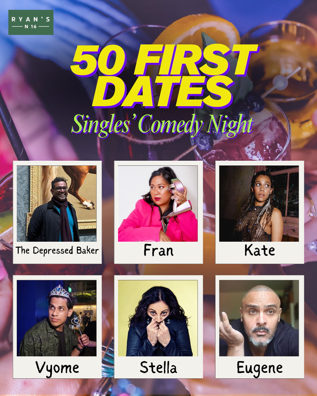 50 First Dates: Singles' Comedy Night