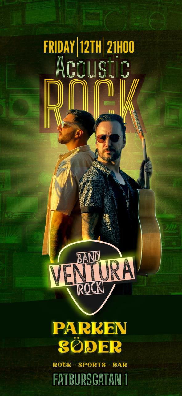 Ventura rock kommer till Parken Söder