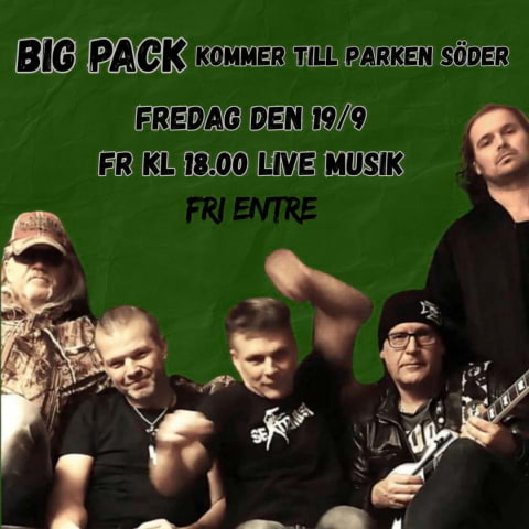 Big Pack kommer till Parken Söder