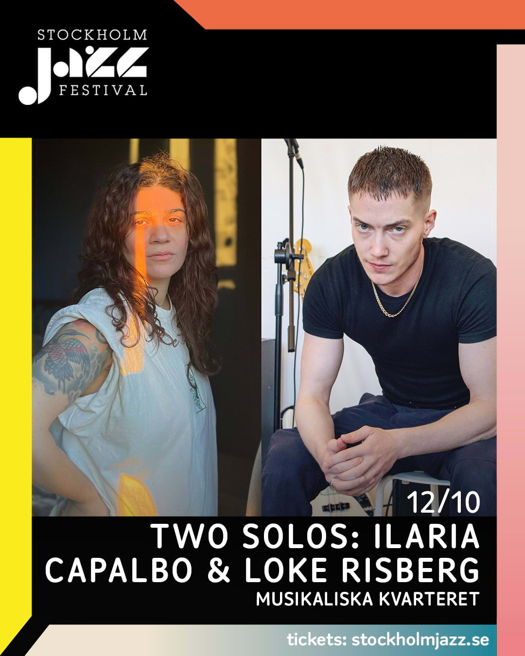 Two solos: Ilaria Capalbo och Loke Risberg