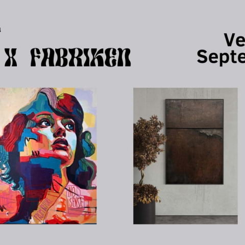 Konstutställning Artist Arena på Fabriken – Ric Linder och Epic  Art