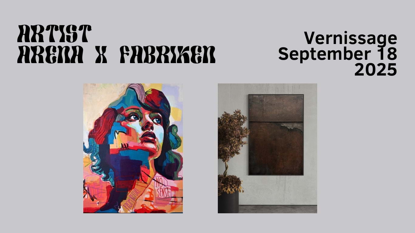 Konstutställning Artist Arena på Fabriken – Ric Linder och Epic  Art