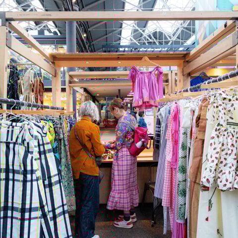 An eco-conscious fashion car boot is coming to Old Spitalfields Market
