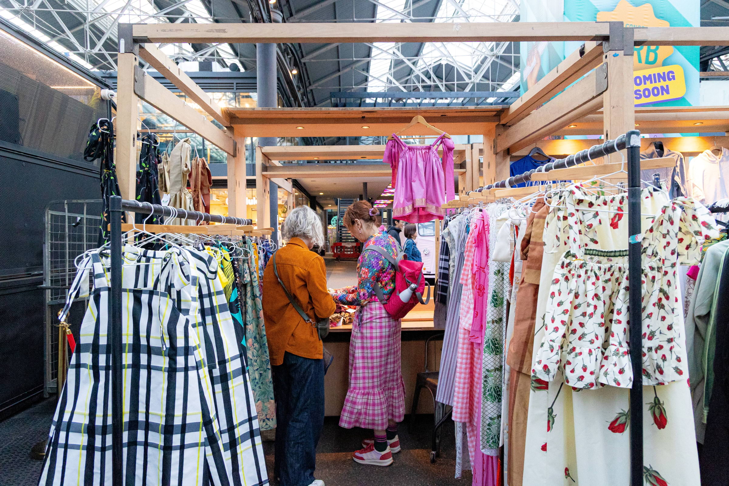 An eco-conscious fashion car boot is coming to Old Spitalfields Market