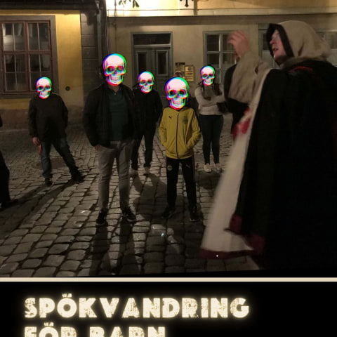 Spökvandring för barn i Gamla stan