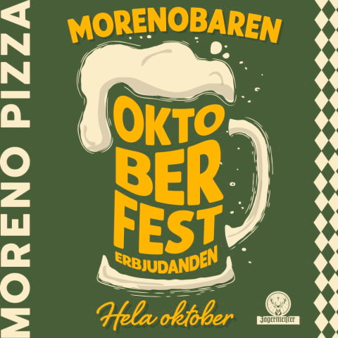 Oktoberfest på Moreno Pizza