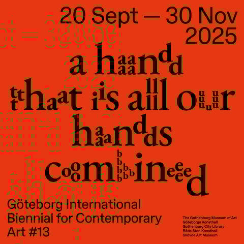 Göteborgs Internationella Konstbiennal GIBCA 2025