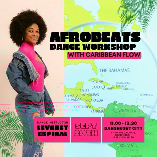 Dansworkshop till afrobeats