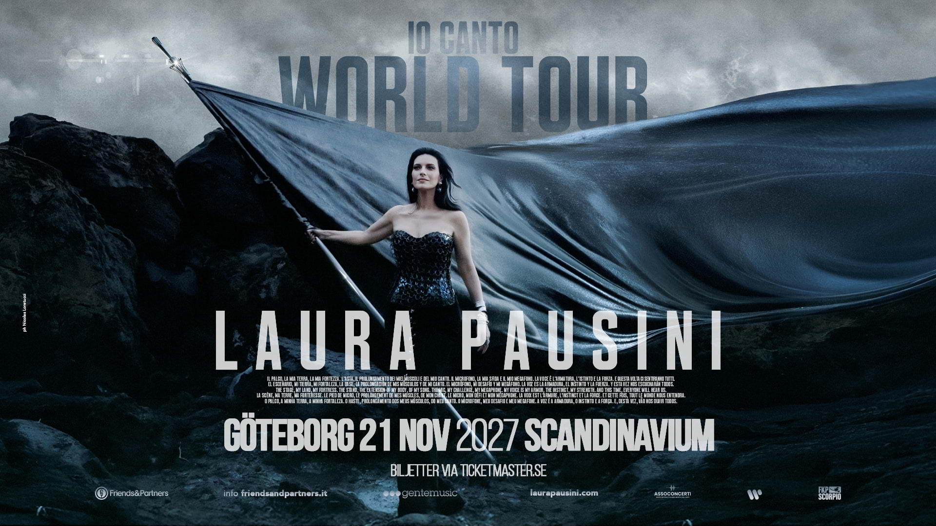 Laura Pausini till Scandinavium i Göteborg