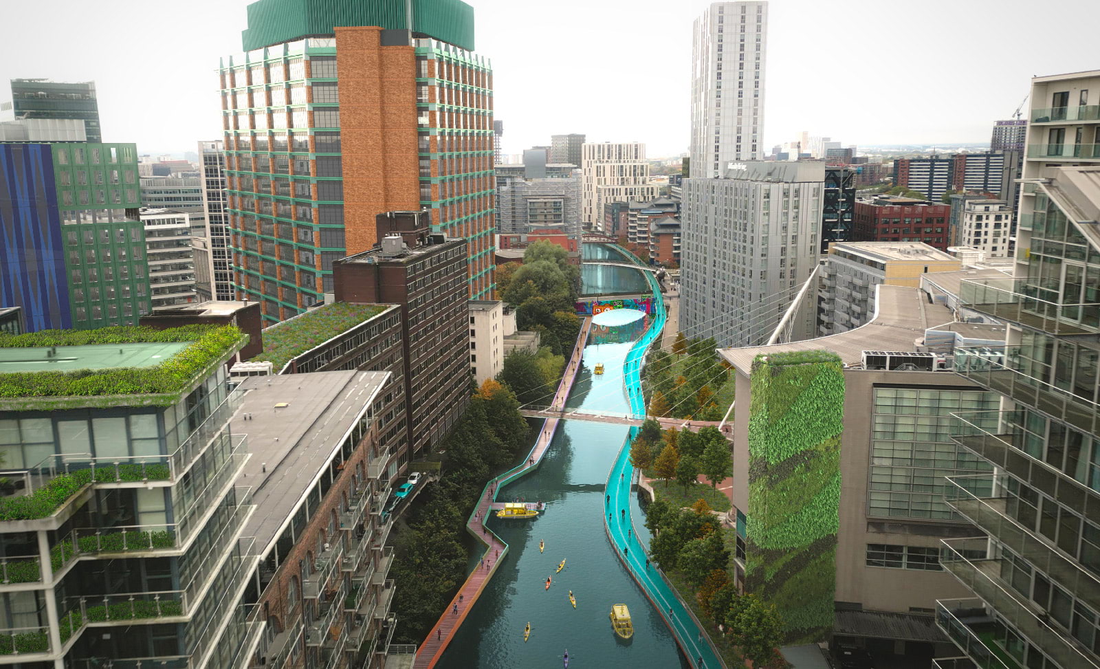 Manchester is about to get 100+ miles of new walking and cycling routes