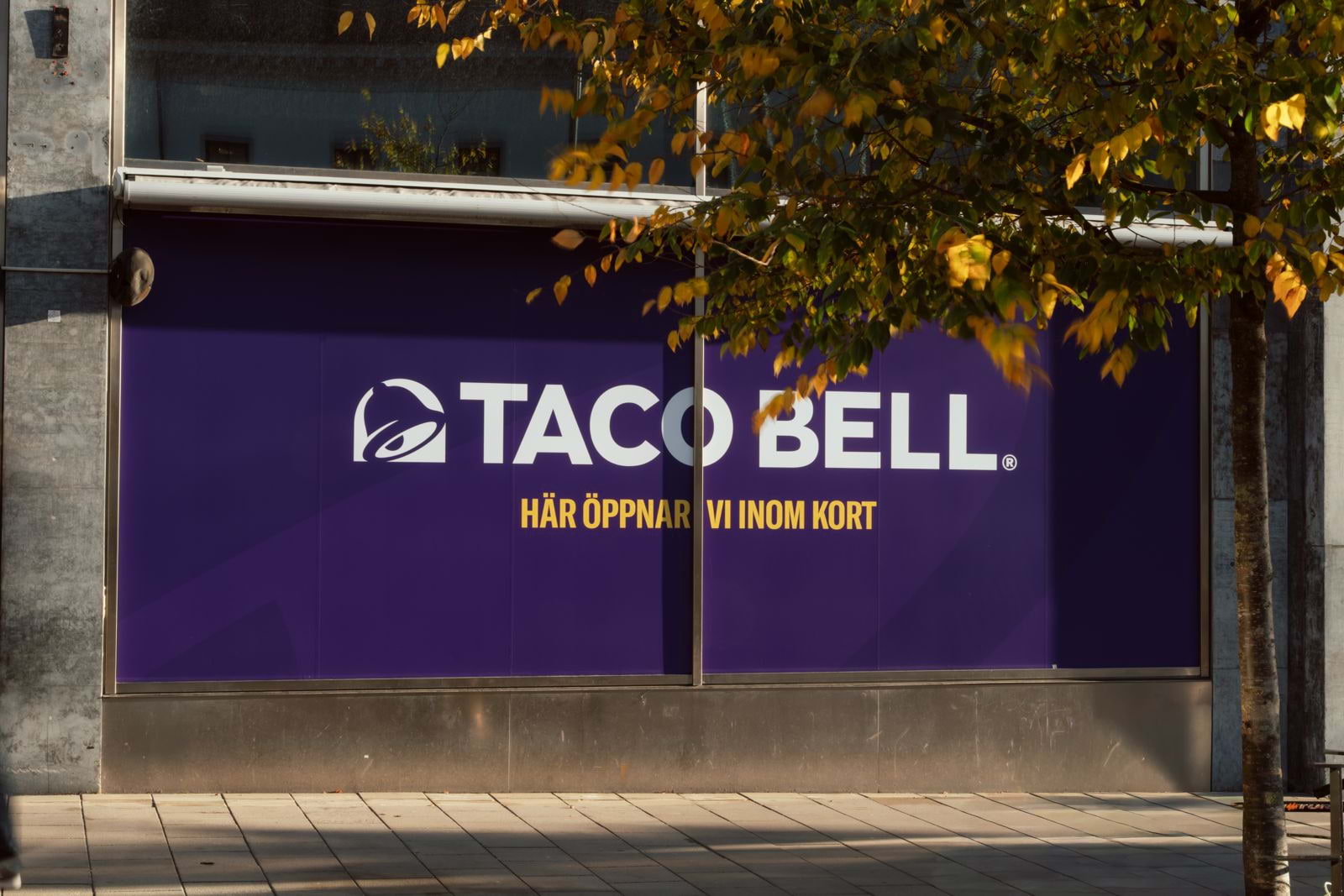 Tacokedjan Taco Bell öppnar på Vasagatan. Foto: Taco Bell/Press