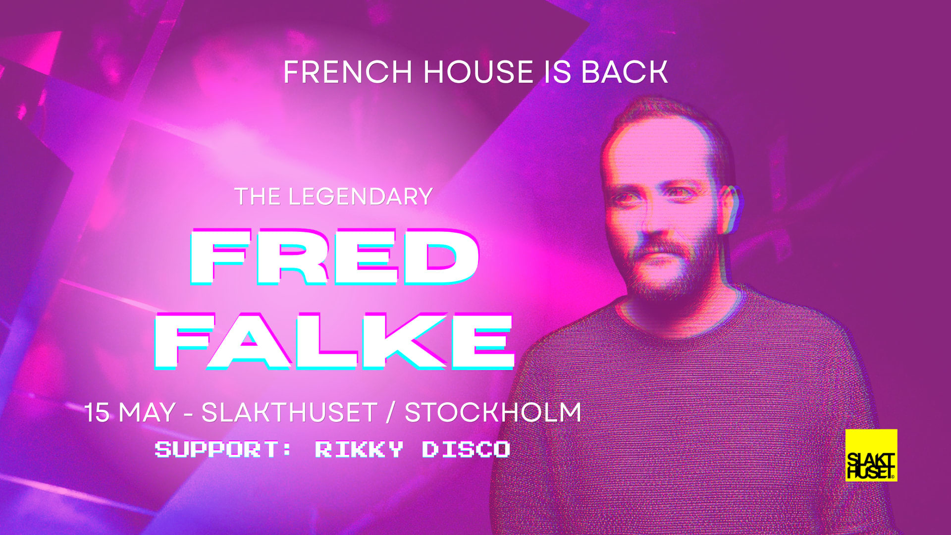Fred Falke spelar på Slakthuset i Stockholm