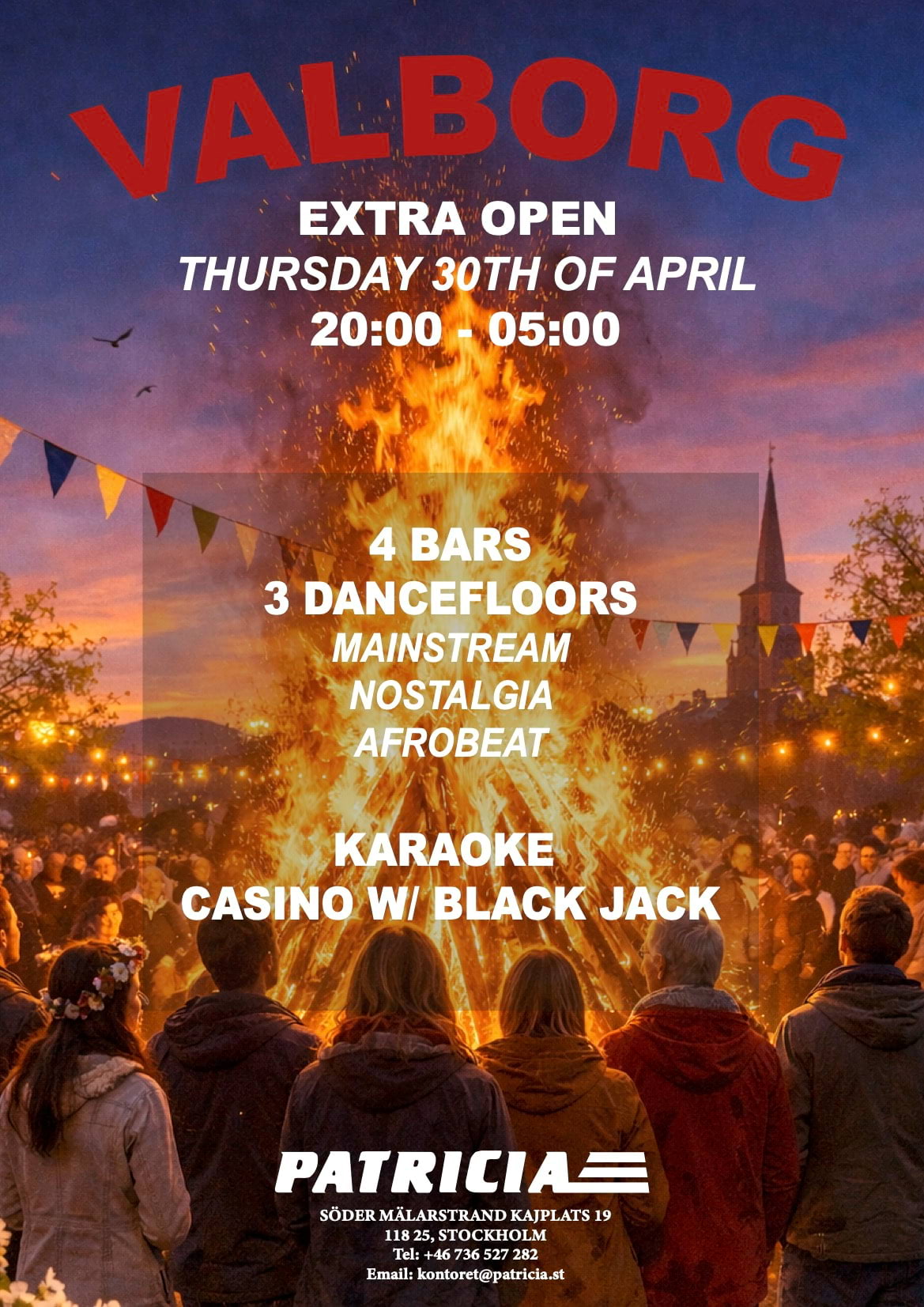 Valborg p&aring; Patricia