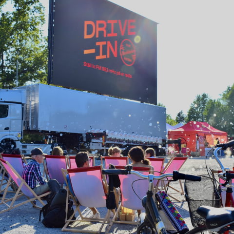 Stockholm Filmfestival f&ouml;rvandlar Solvalla till drive in-biograf