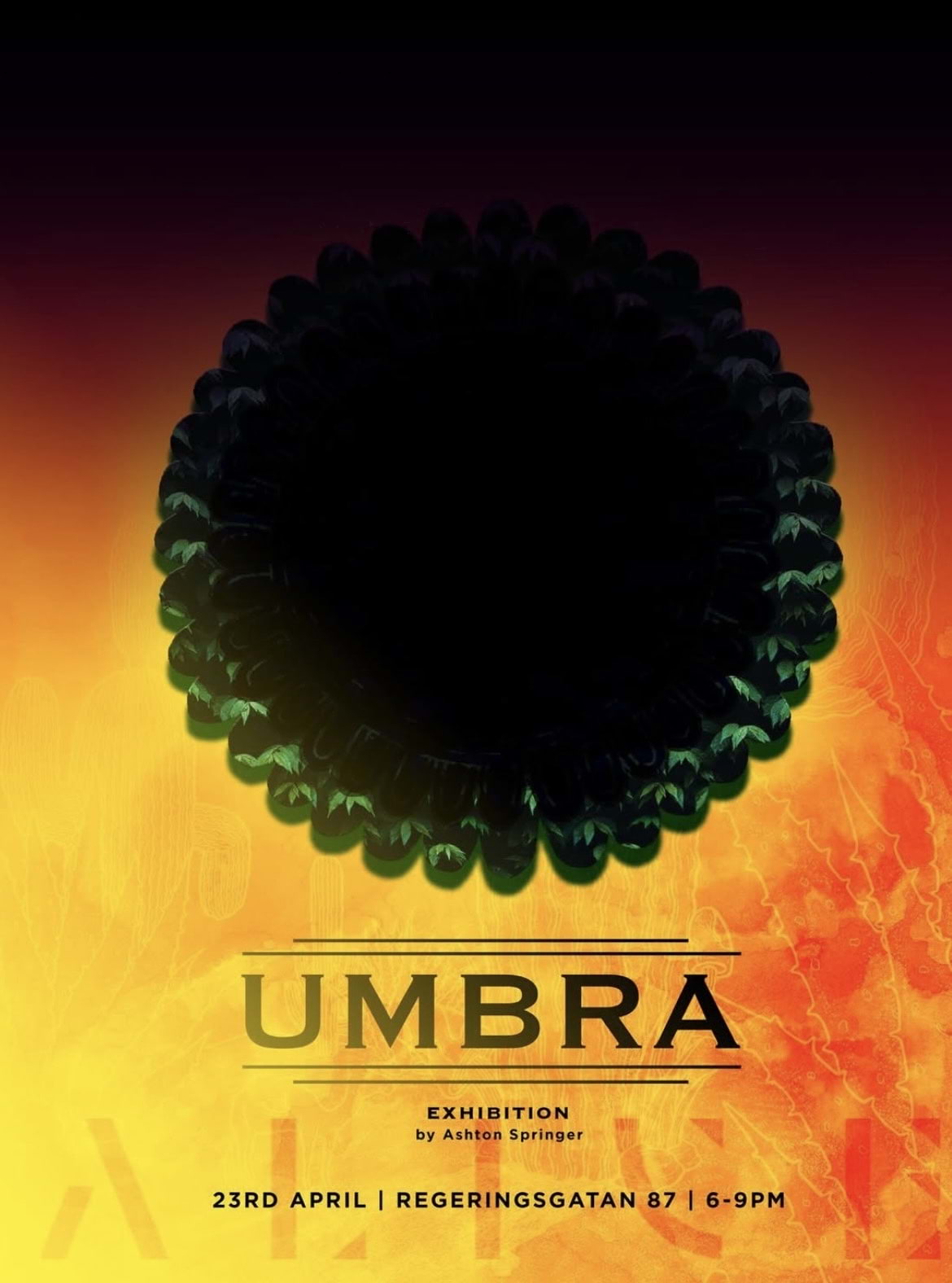 Ashton Springer ställer ut på Alice Hair & Art