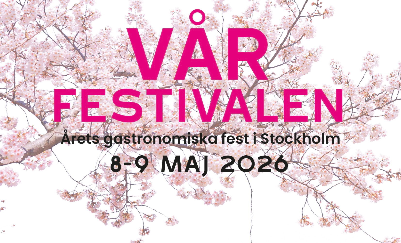 Vårfestivalen 2026 – gastronomisk fest i Stockholm