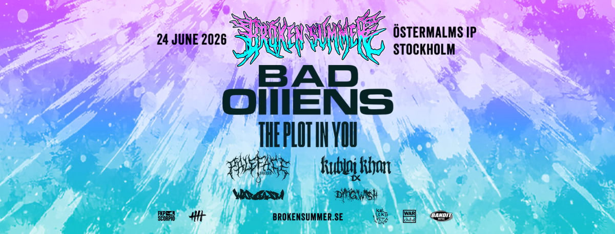 Broken Summer 2026 – Lista: Festivaler i Stockholm i sommar