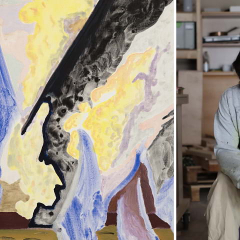 Kim Andreas Roland Berger st&auml;ller ut p&aring; Artipelag