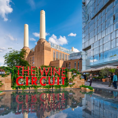 Do the rounds, glass in hand, at the Wine Circuit in Battersea this June