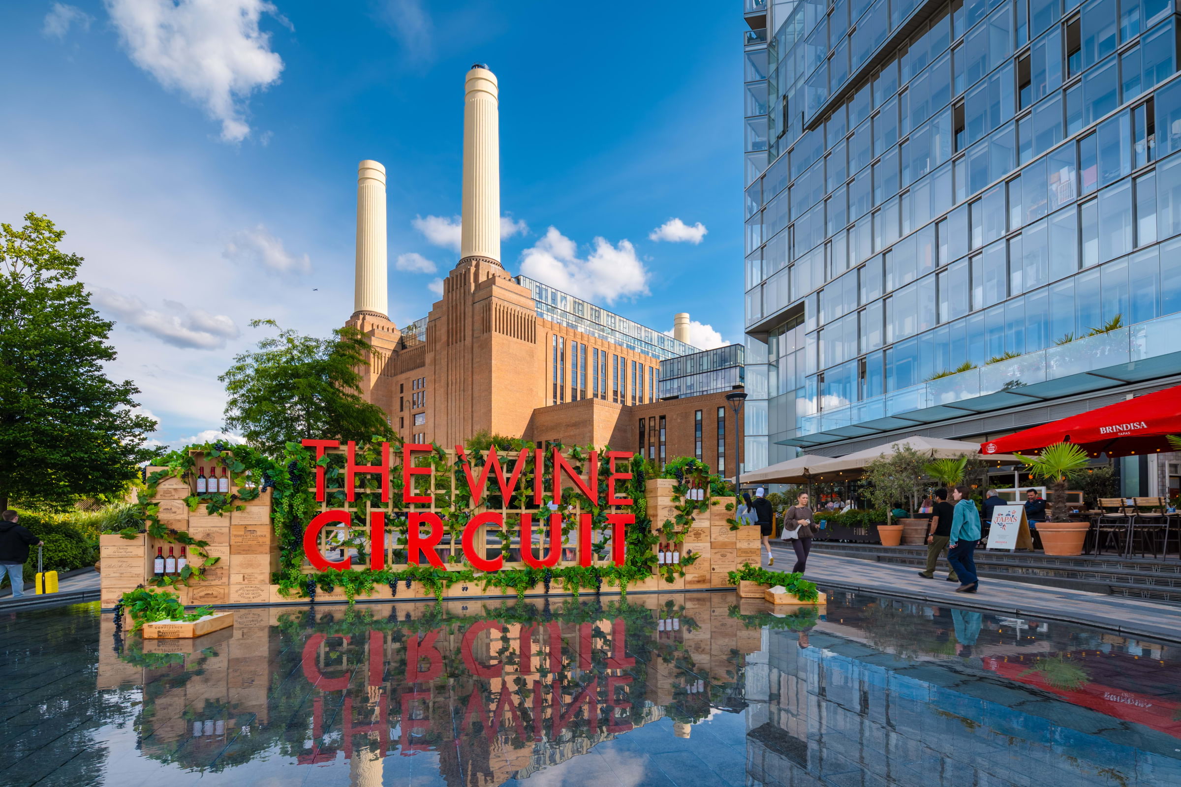 Do the rounds, glass in hand, at the Wine Circuit in Battersea this June