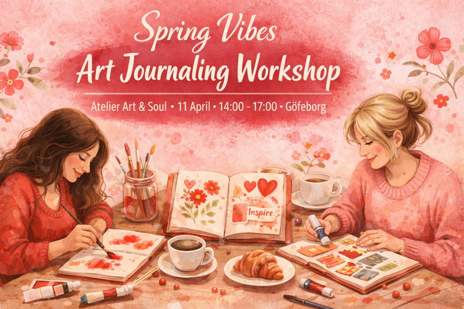 Scraping book and Fica: Discover Art Journaling