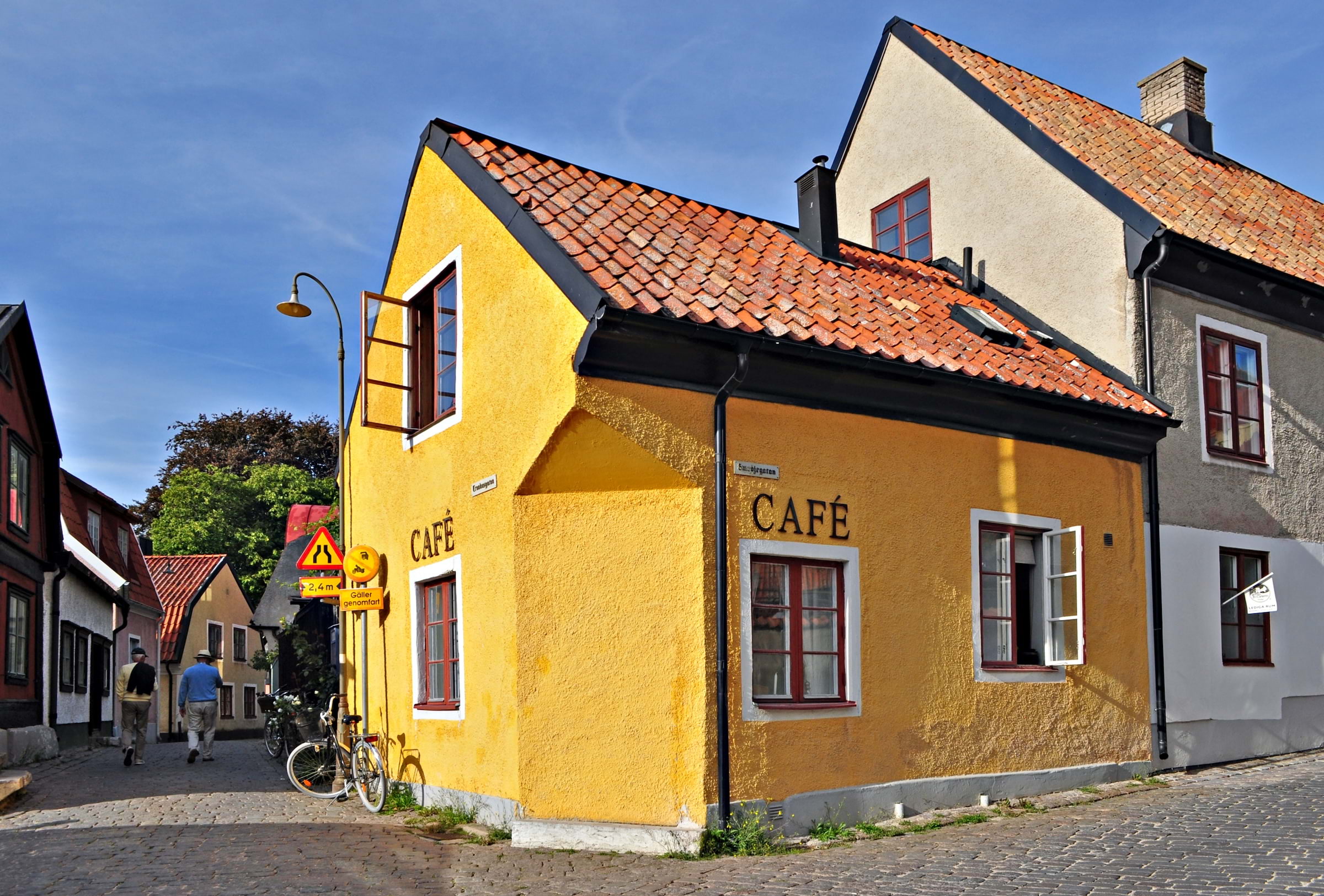 Caf&eacute; Gula Huset. Foto: Helen Simonsson