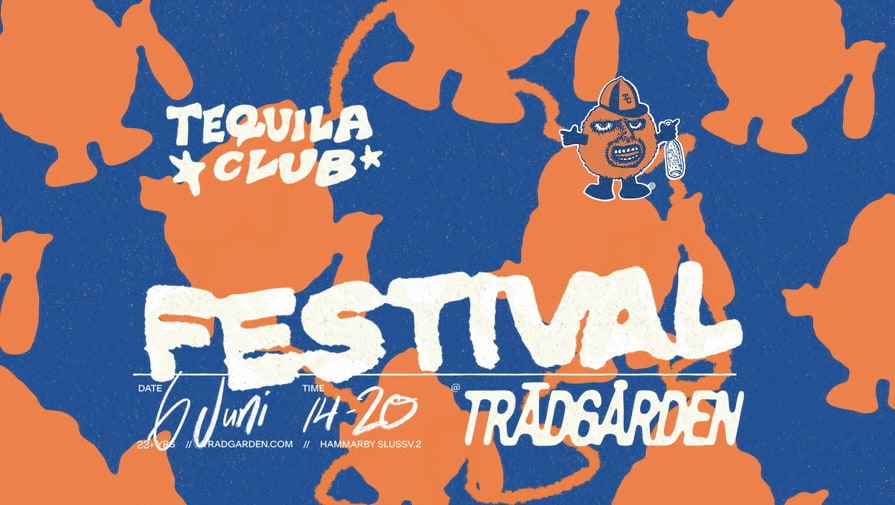 Tequila Club Festival kommer till Tr&auml;dg&aring;rden p&aring; nationaldagen. Foto: Tequila Club