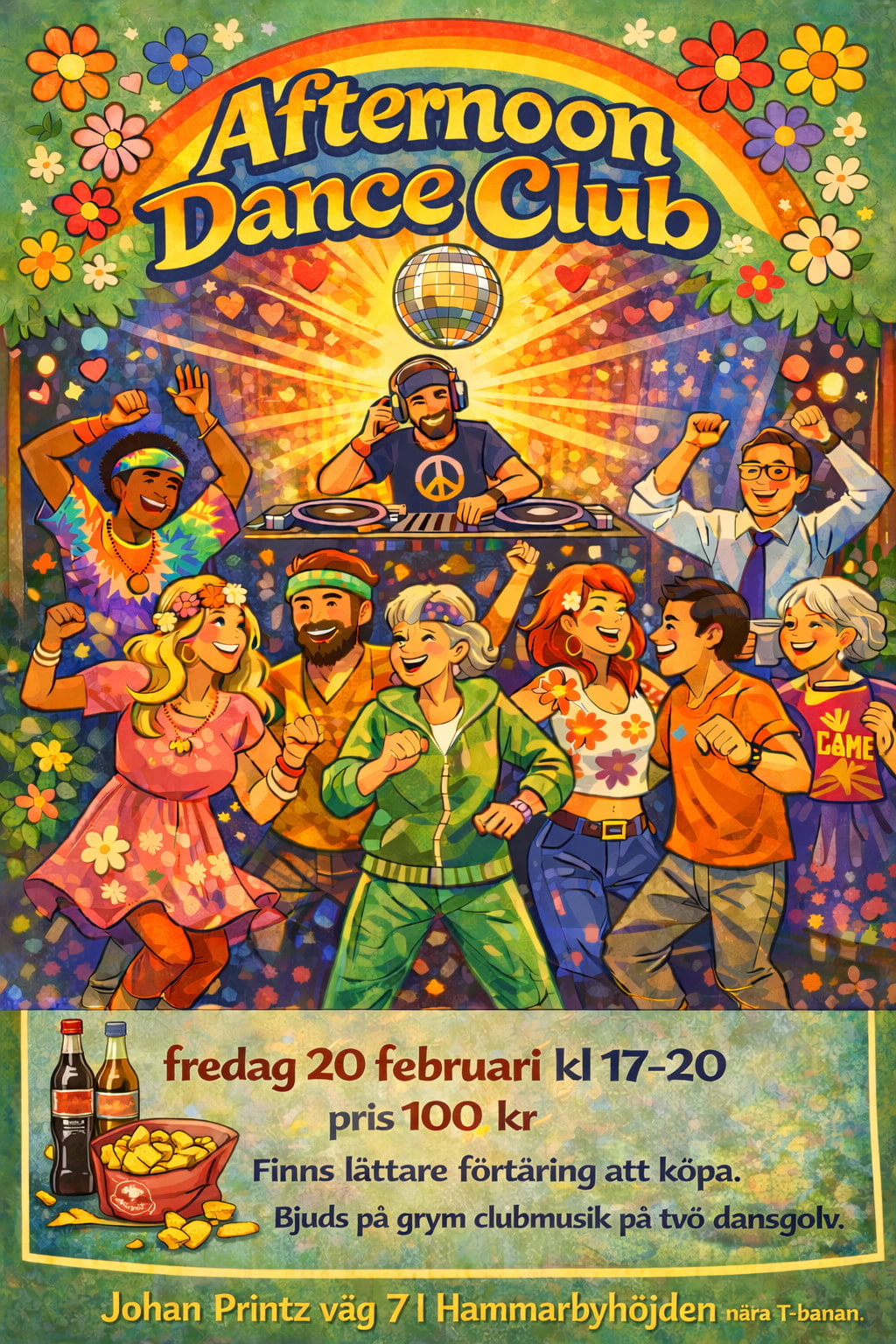 Afternoon Dance Club i Hammarbyhöjden