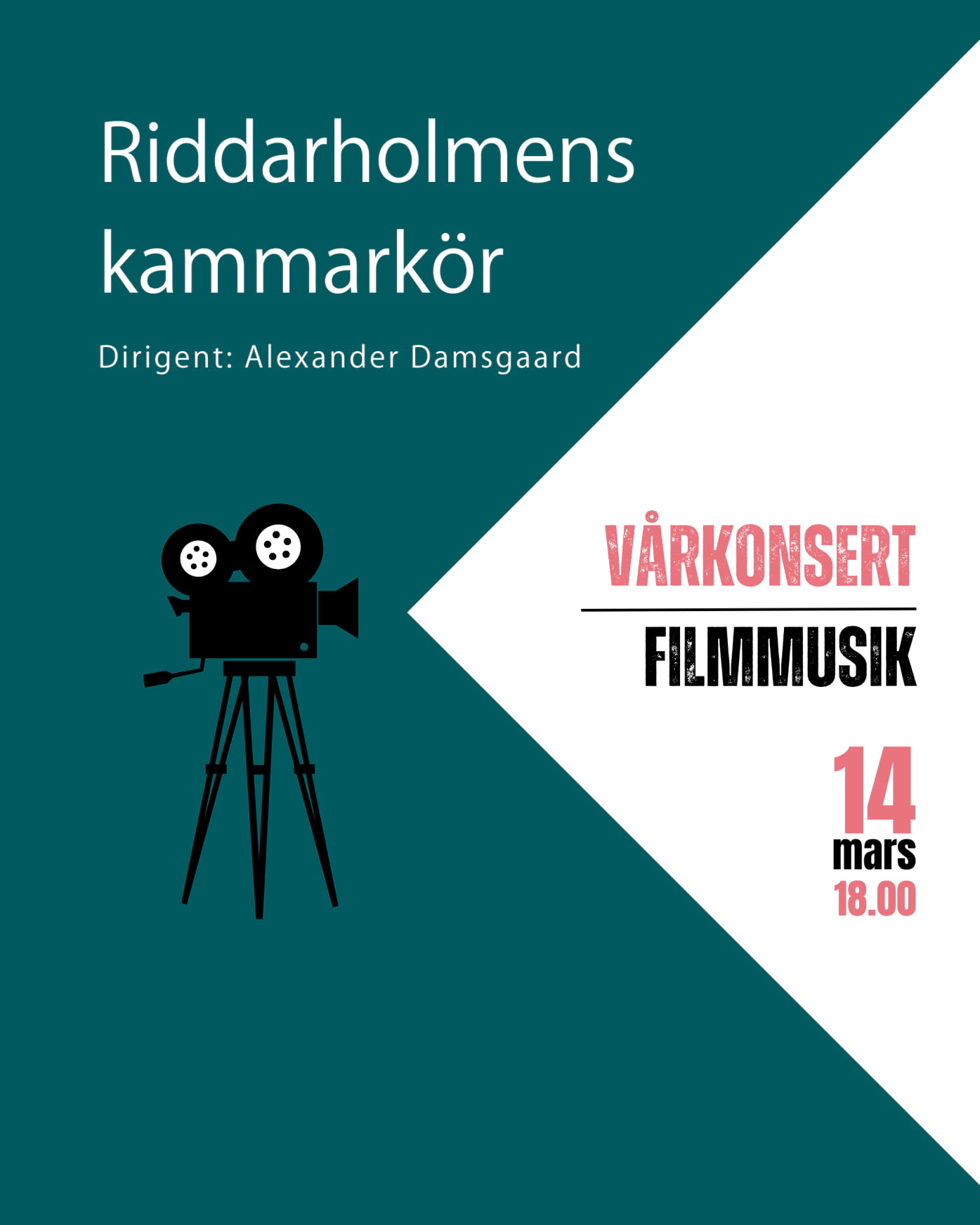 Vårkonsert med filmmusik