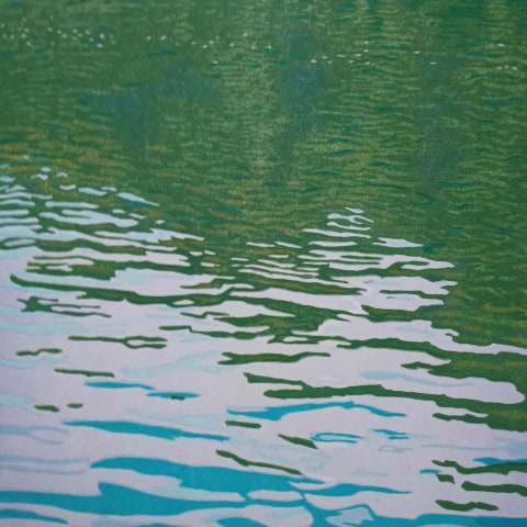 J&ouml;ran Mod&eacute;er - Vatten och sten, m&aring;leri